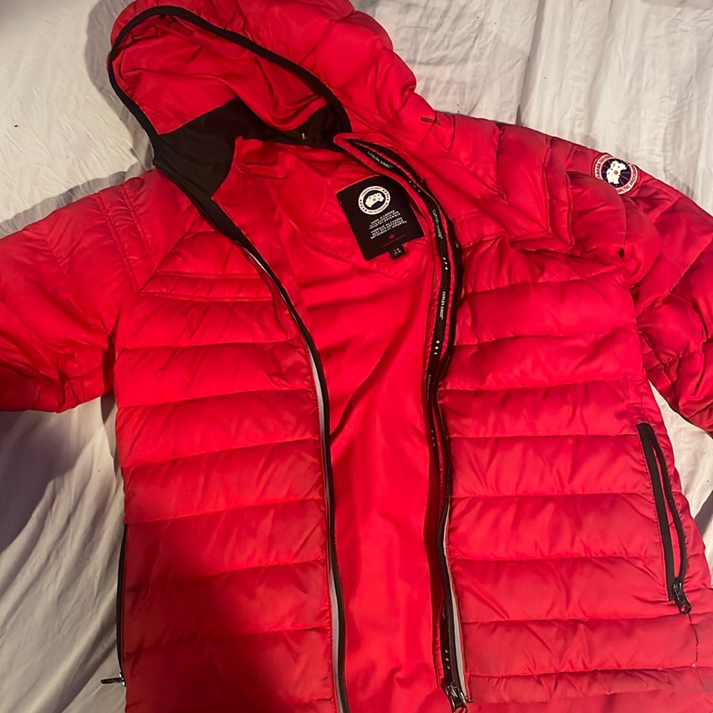 Red Canada goose jacket
